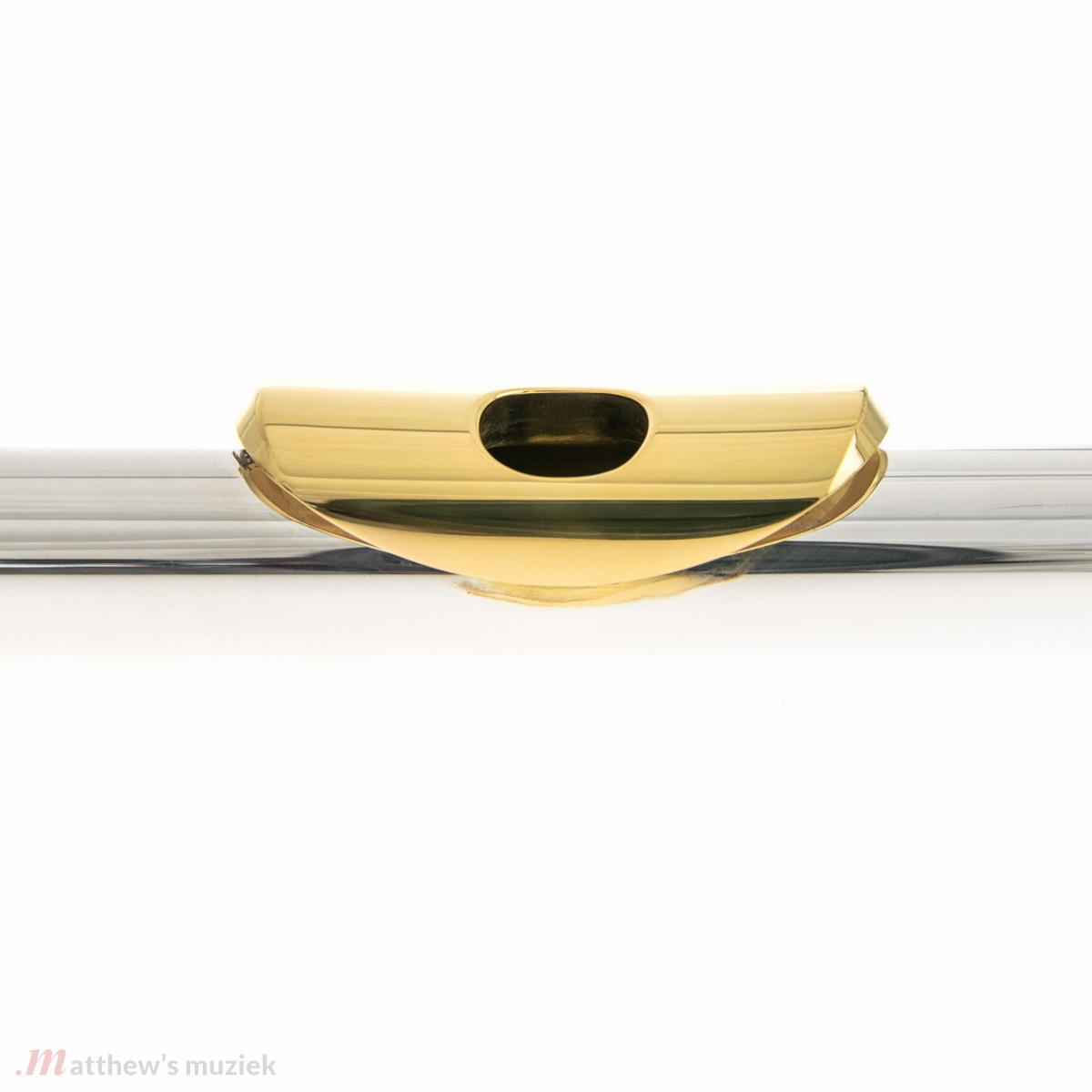 Altus Headjoint - S-Cut - Brittania Silver with Gold-Plated Lipplate and Riser