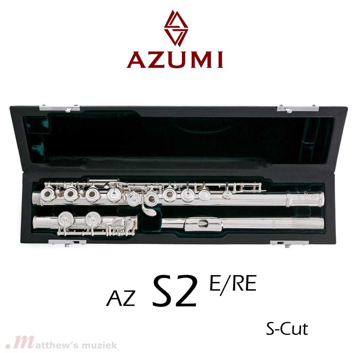 Azumi Dwarsfluit - AZ S2 CE