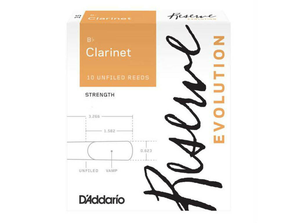 D'Addario Reserve Evolution Rieten - Bb Klarinet