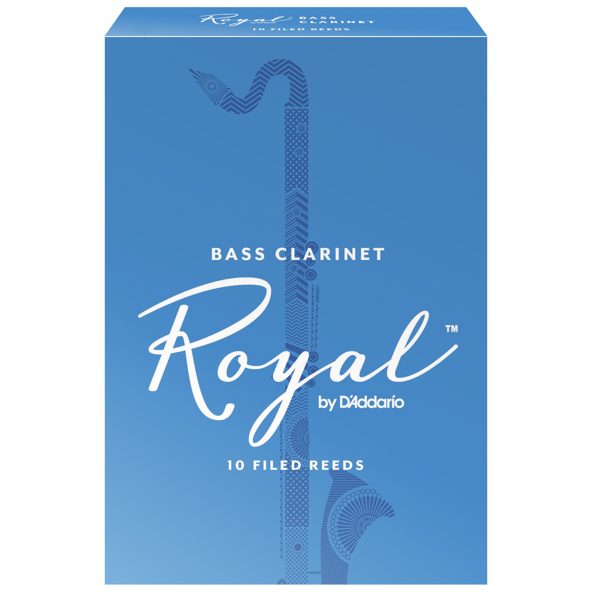 D'Addario Royal Reeds - Bass Clarinet (Box of 10)