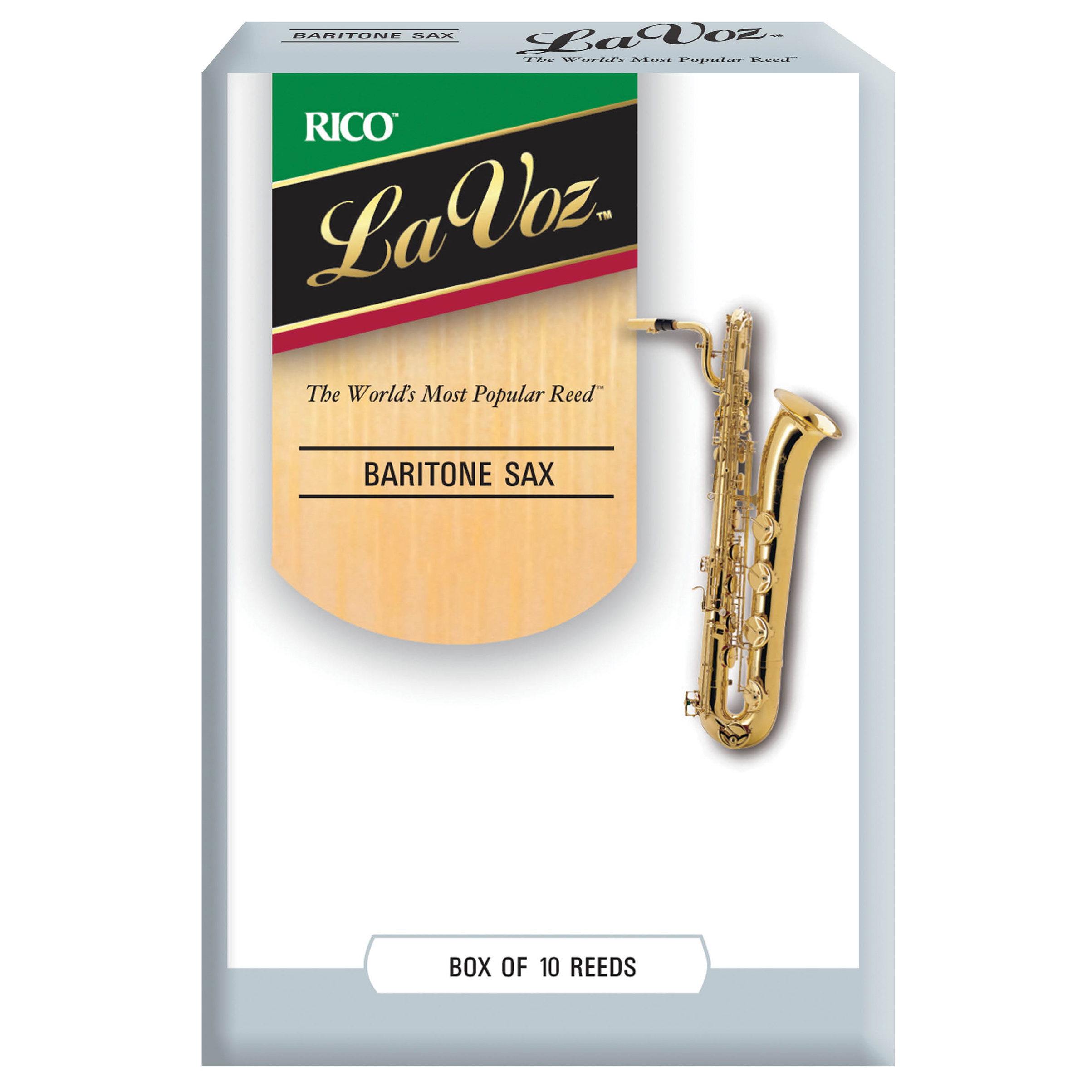 La Voz Reeds - Baritone Sax (Box of 10)