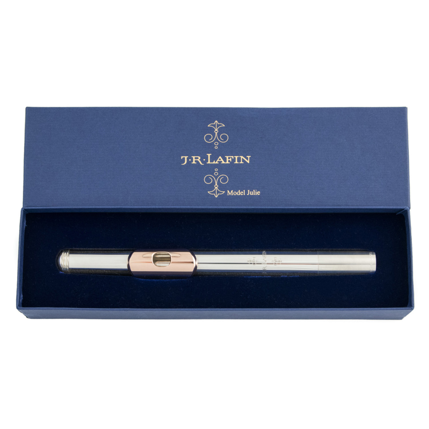 Lafin Flute Headjoint - 15/85 Gold-Silver - 14k Gold Lipplate