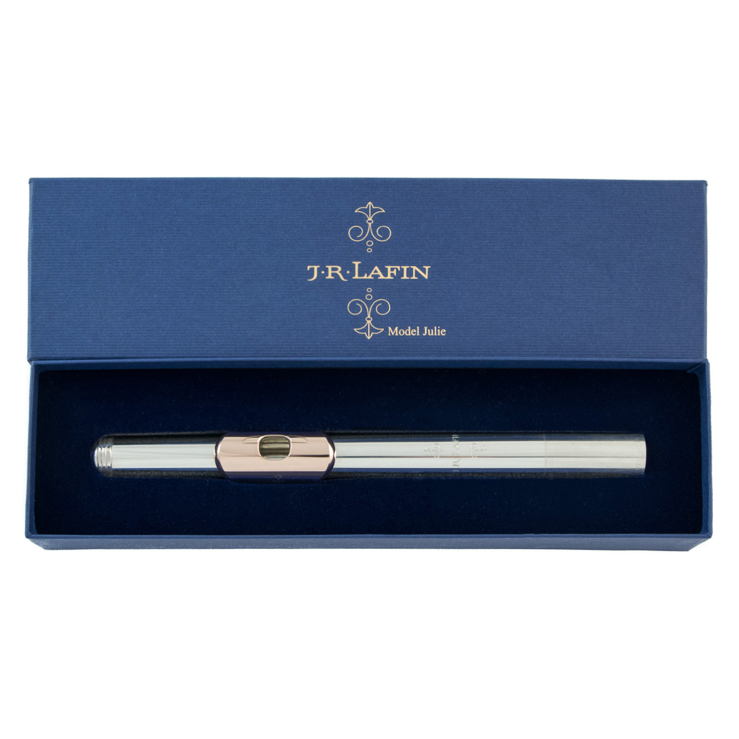 J.R. Lafin Head Joint - Sterling Silver - 14K Gold Riser and Lipplate