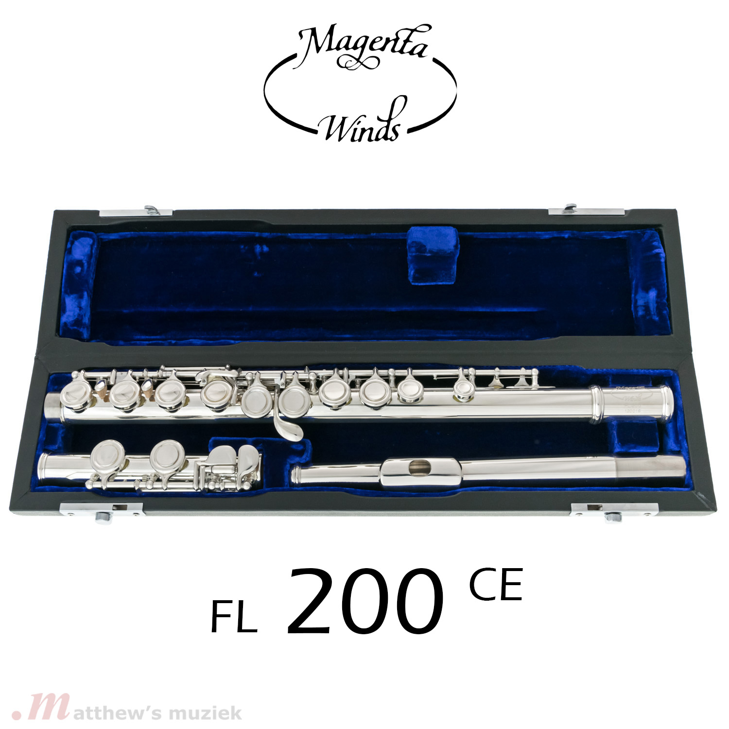 Magenta Winds Dwarsfluit - FL 200