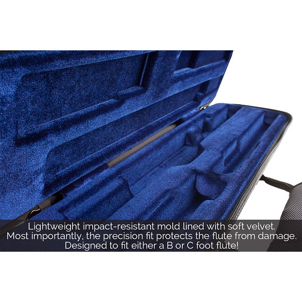 Protec PB308 Koffer voor Dwarsfluit - Zwart