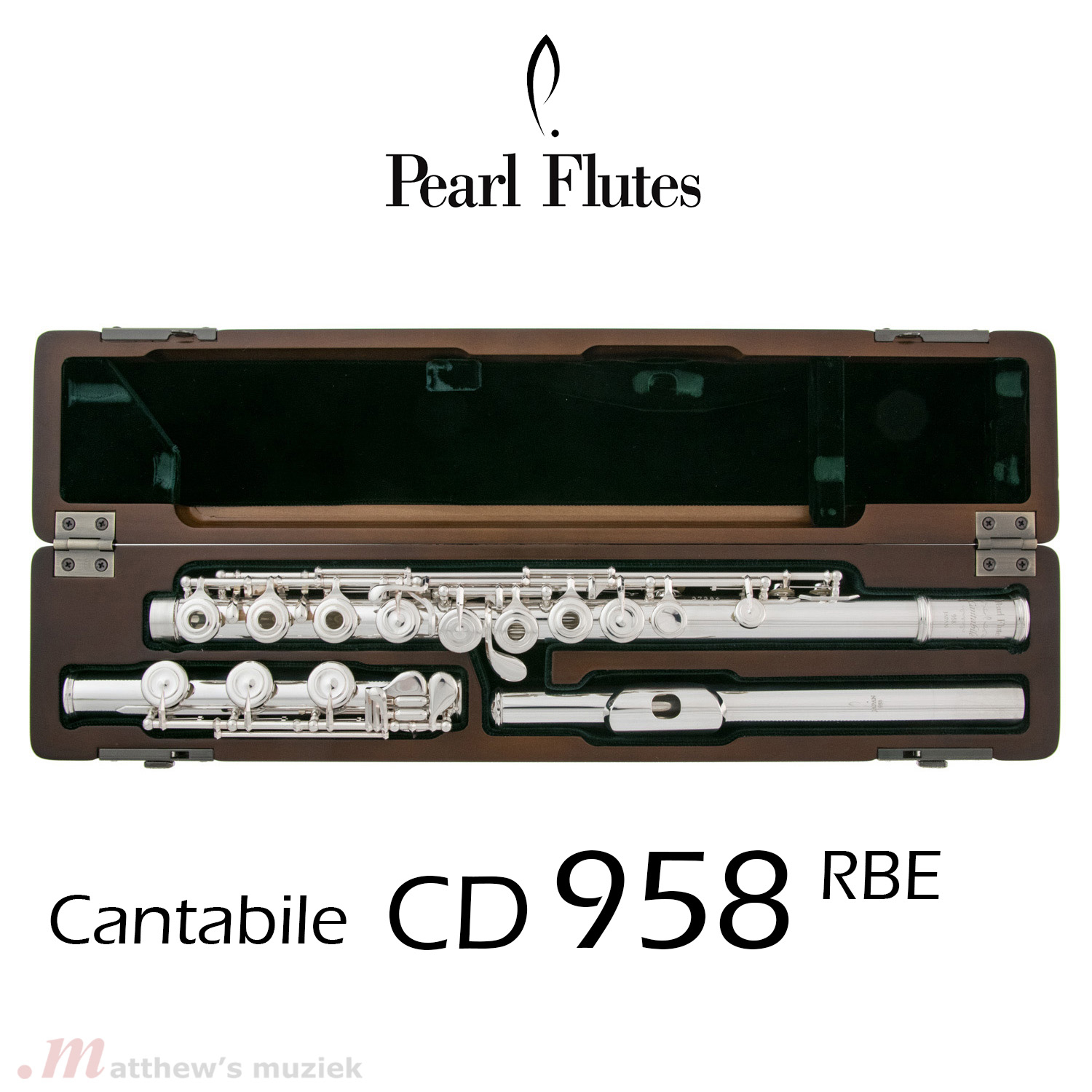 Pearl CD-958 RBE Cantabile Querflöte