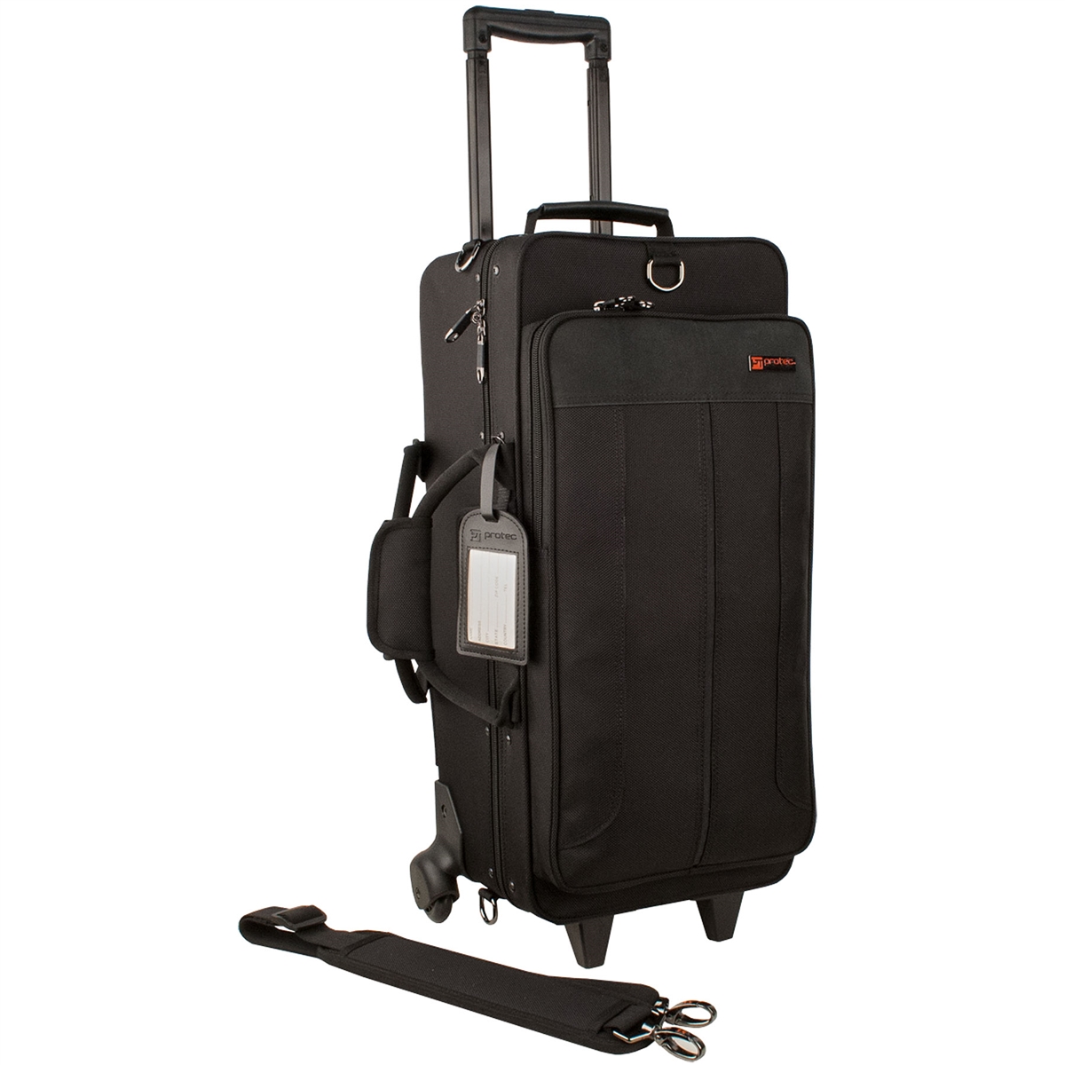 Protec IP301DWL Trolley-Case for 2 Trumpets