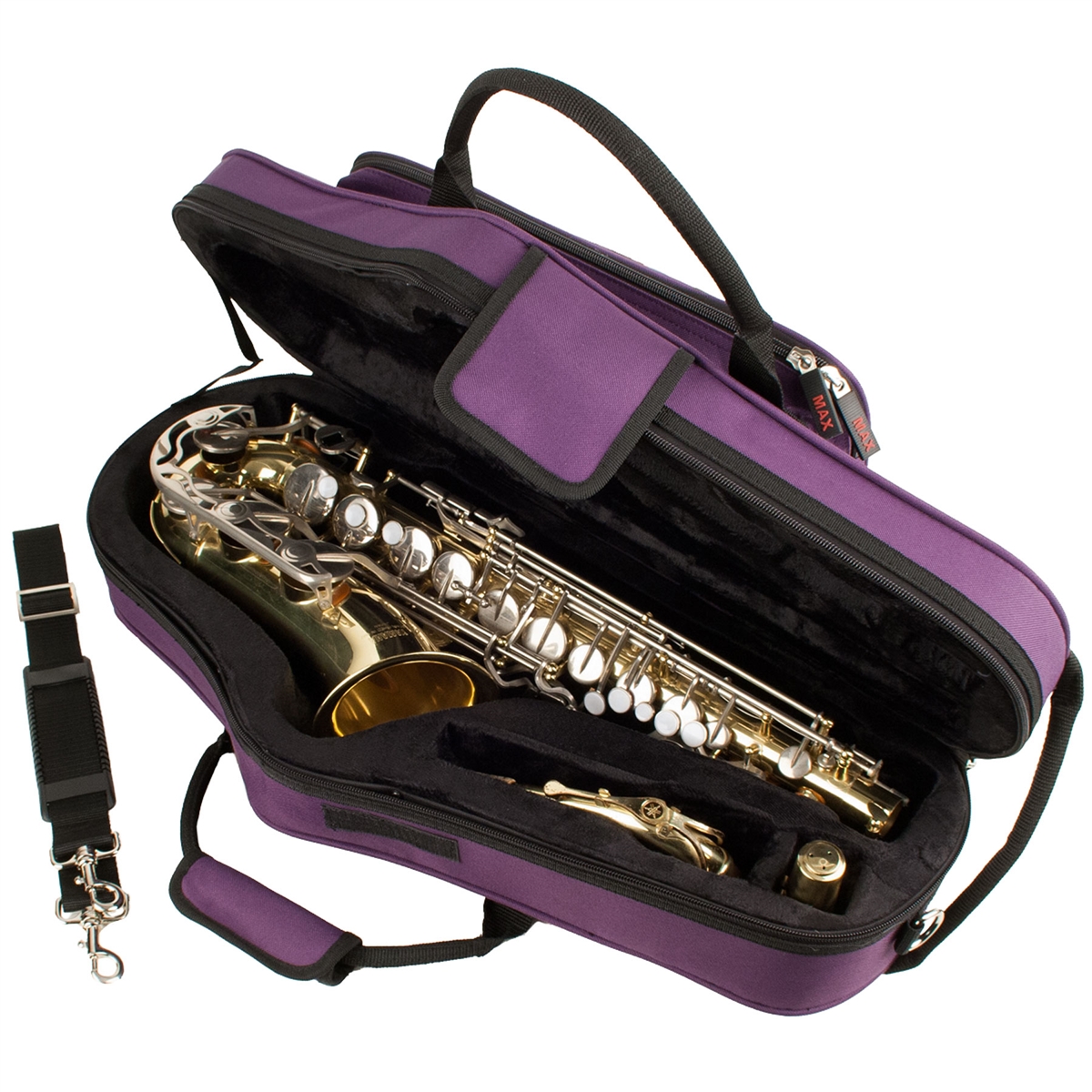 Protec MX304CT-PR Koffer voor Altsaxofoon in Paars