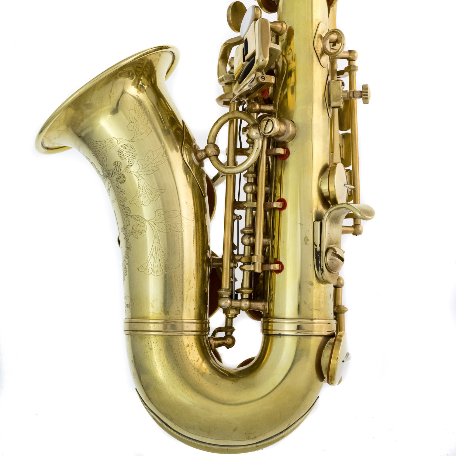 Rampone & Cazzani Gebogen Sopraansax - R1 Jazz - Brushed Brass