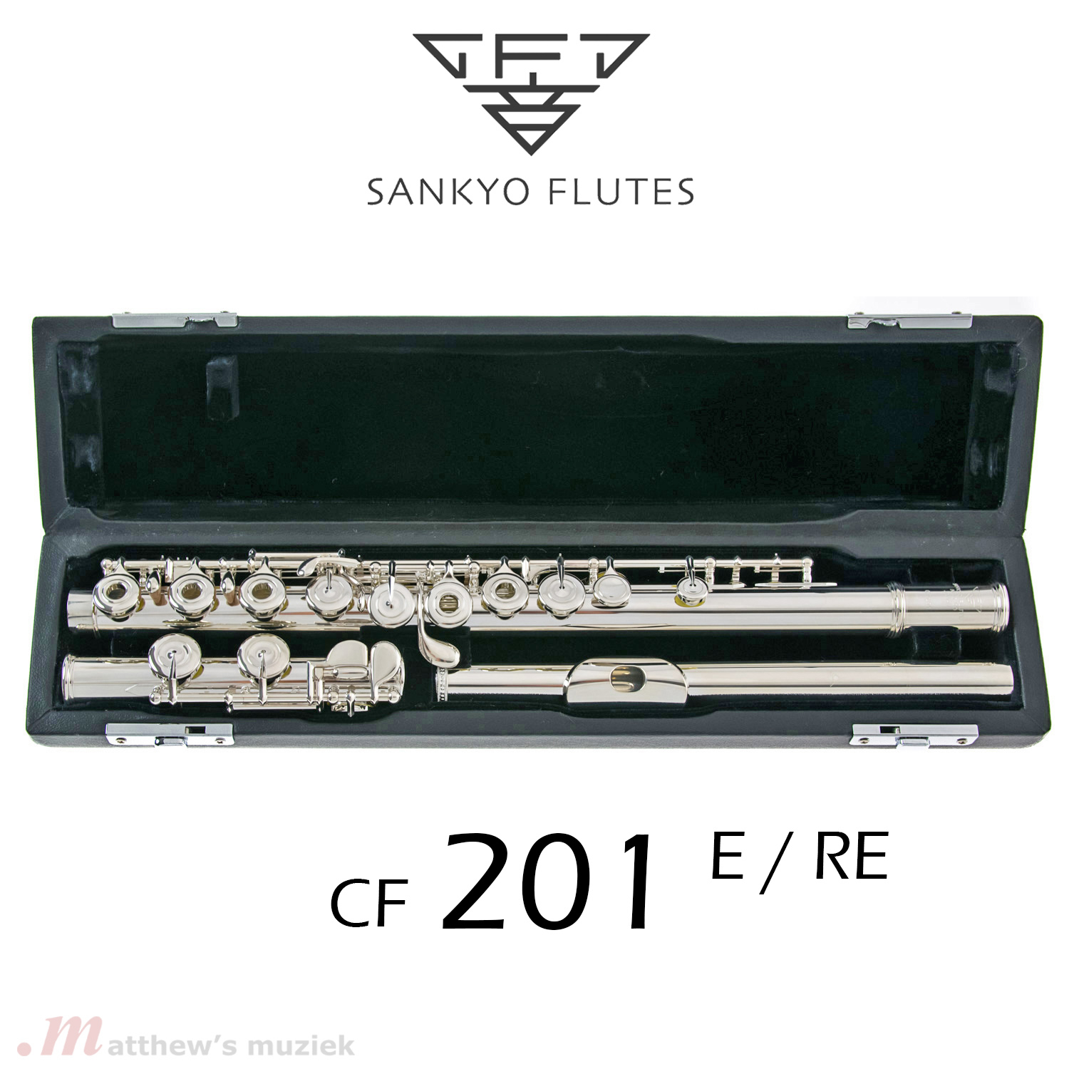 Sankyo Dwarsfluit - 201 CE Etude