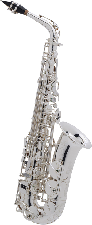 Selmer Altsax - Serie II in Zilver met Gravure