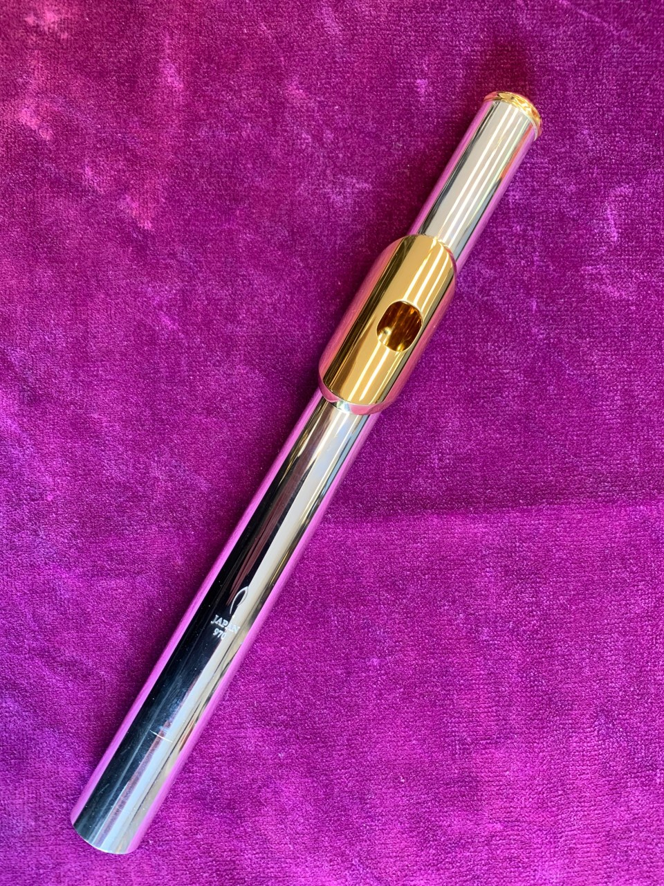 Pearl Flute Headjoint - Forte - .970 Pristine Silver - Gold Plated