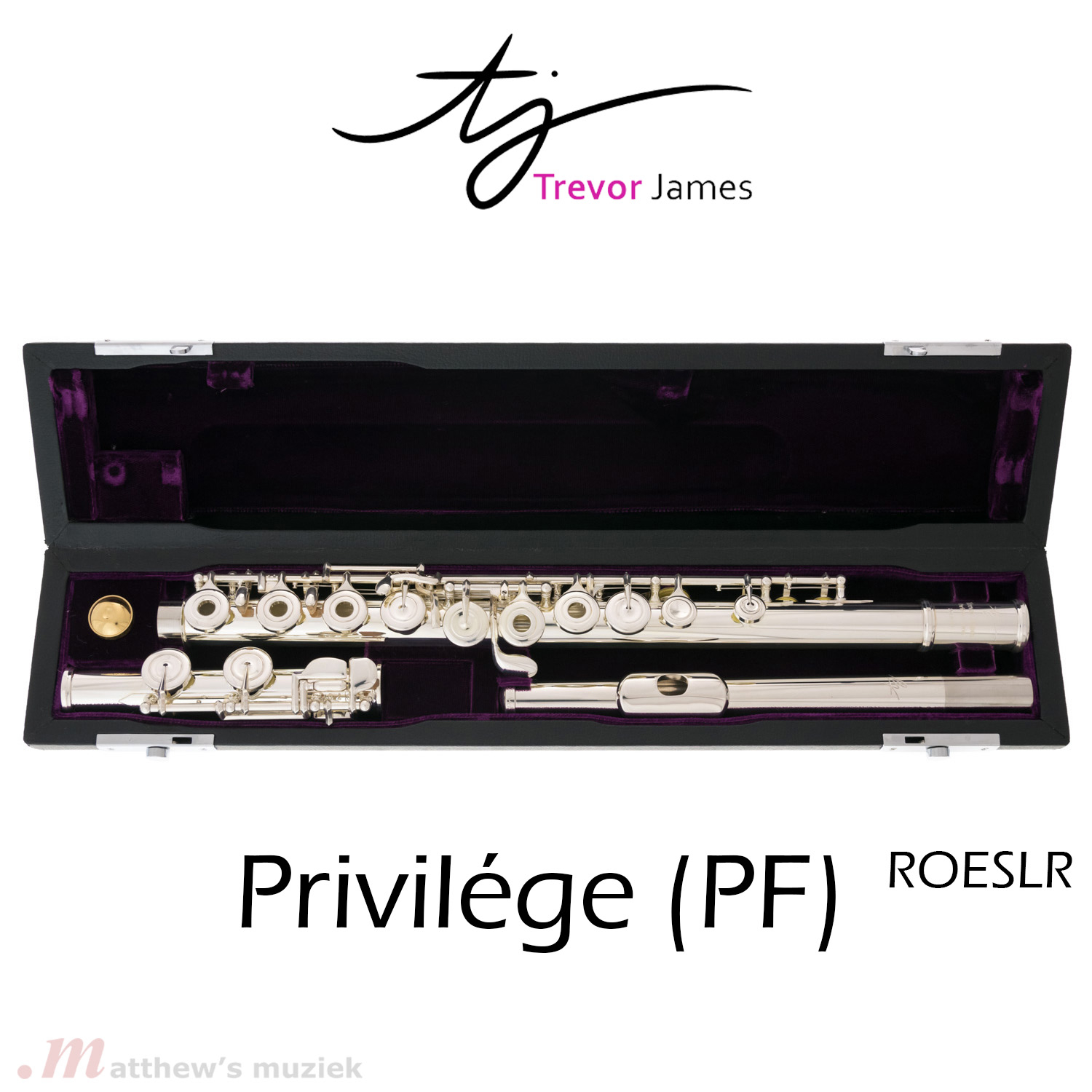 Trevor James Privilége PF Dwarsfluit