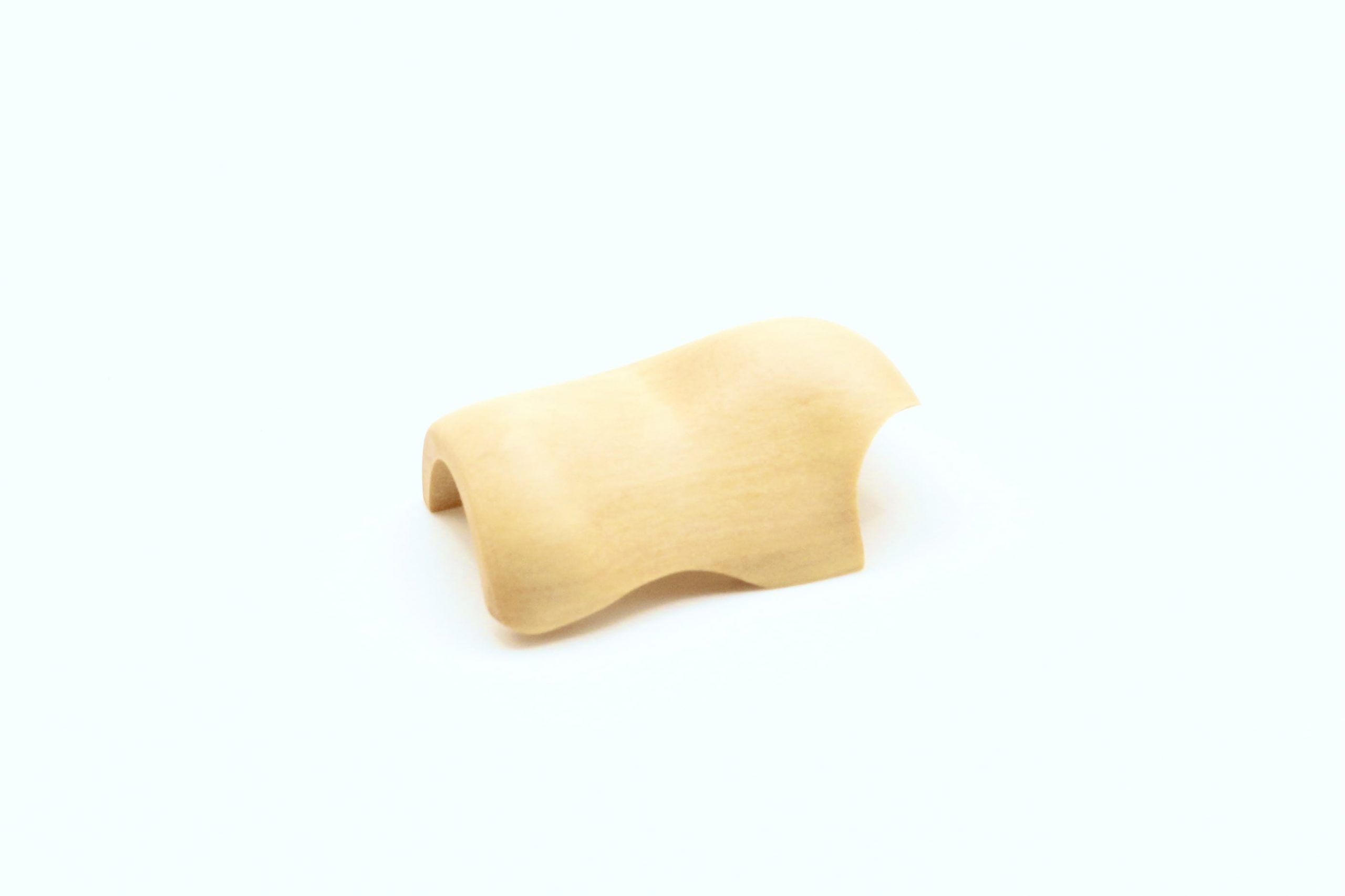 Woodify Wave Finger Stütze für Flöte - Buchsbaum