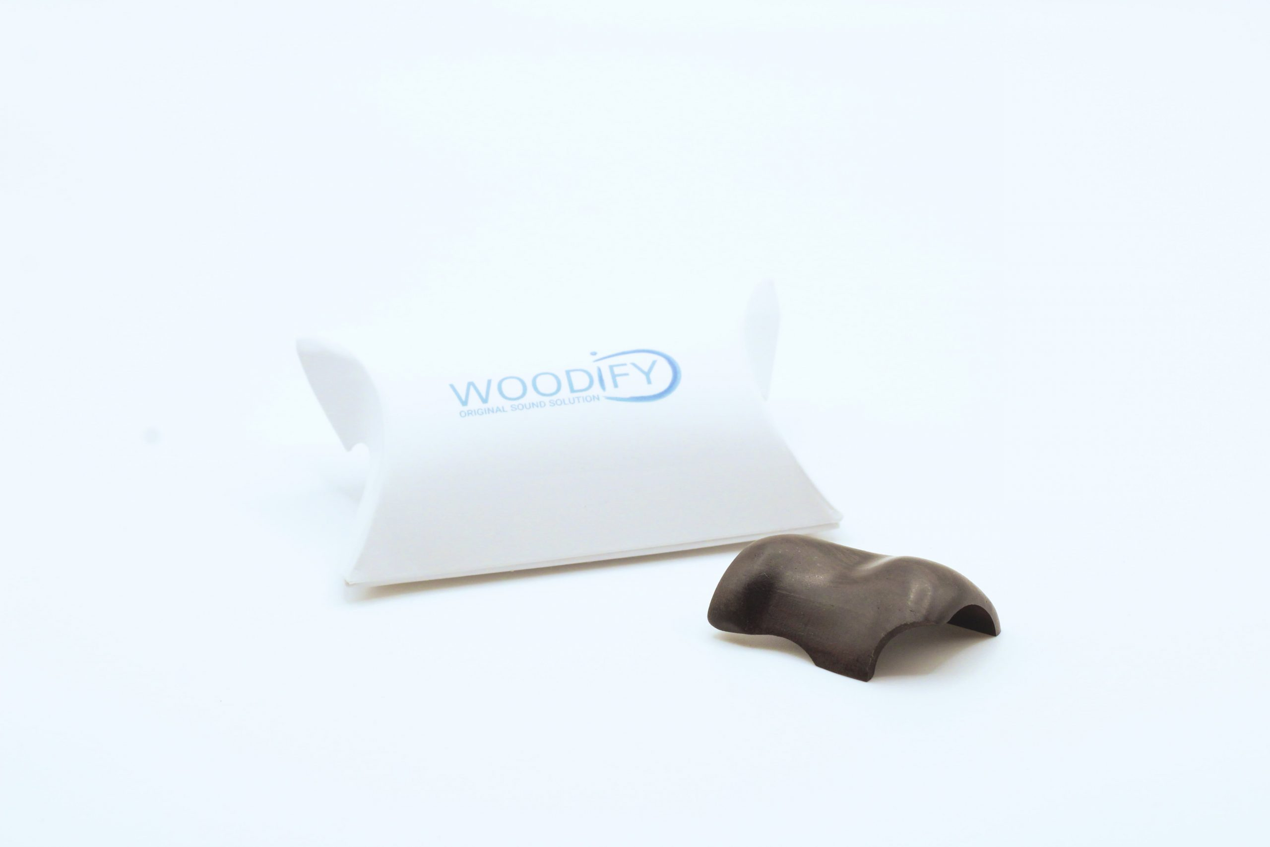 Woodify Wave Finger Stütze für Flöte - Grenadill