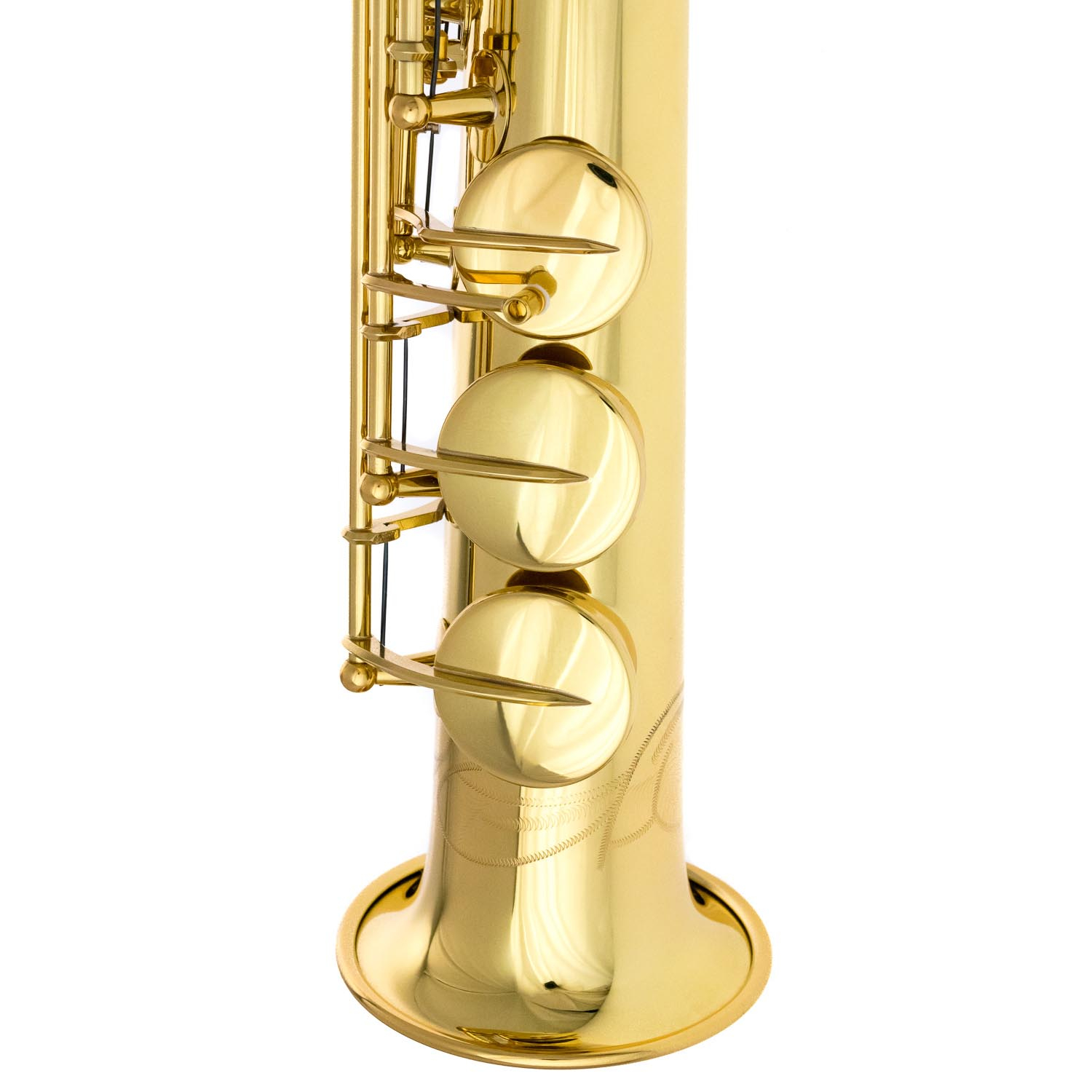 Yanagisawa Soprano Sax - S-WO1 in Gold Lacquer