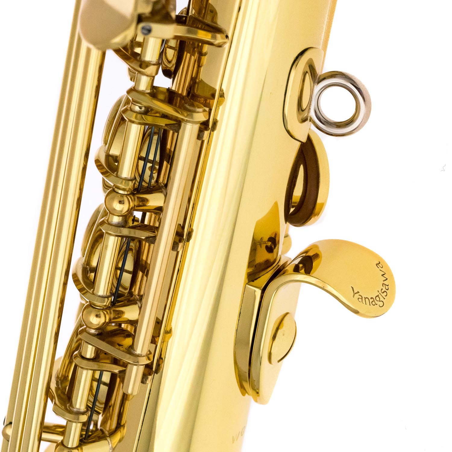 Yanagisawa Soprano Sax - S-WO1 in Gold Lacquer